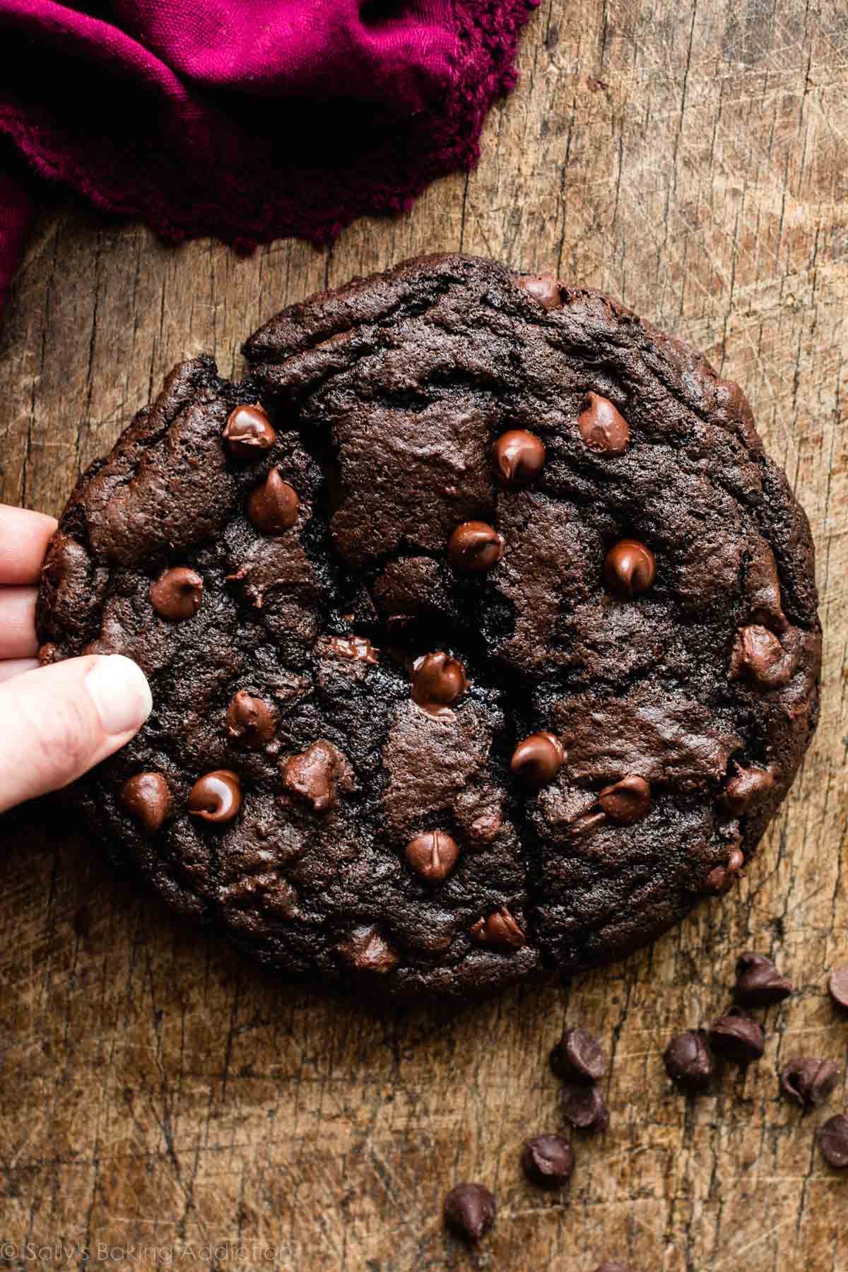double chocolate cookie.