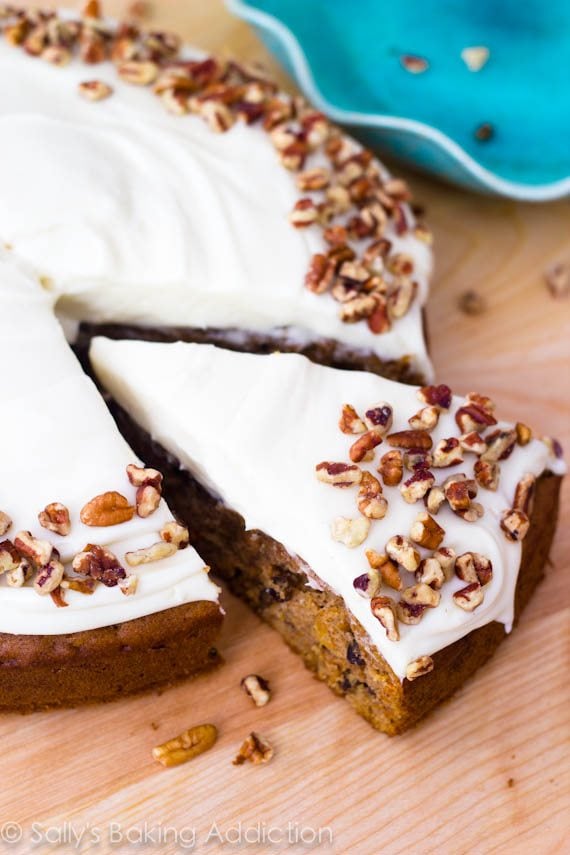 Super Moist Carrot Cake by sallysbakingaddiction.com