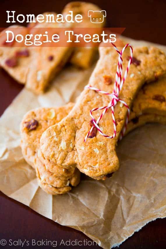 peanut butter bacon dog treats