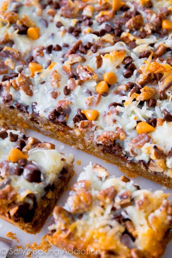 ultimate magic cookie bars