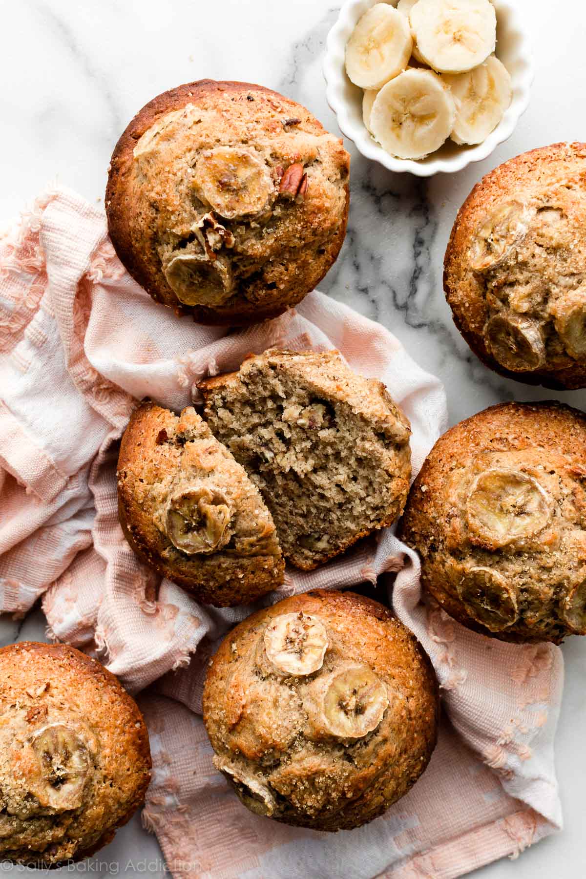 jumbo banana nut muffins
