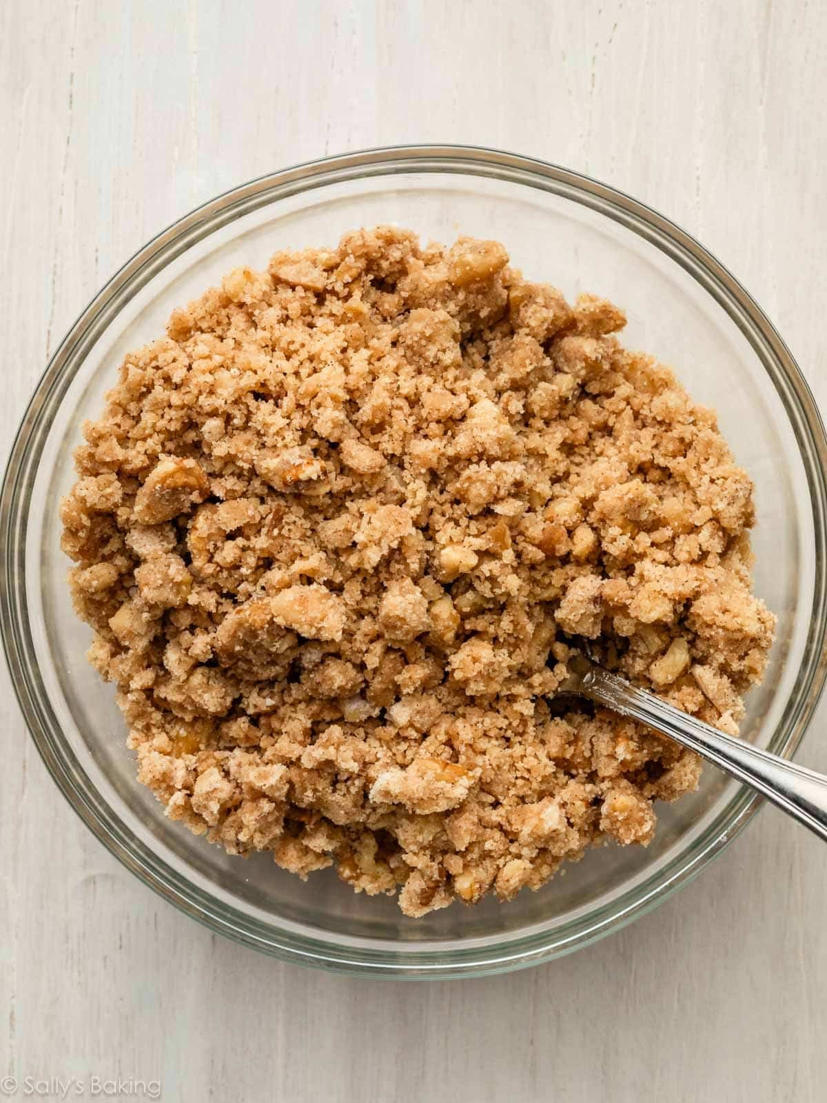 brown sugar mixture in bowl.