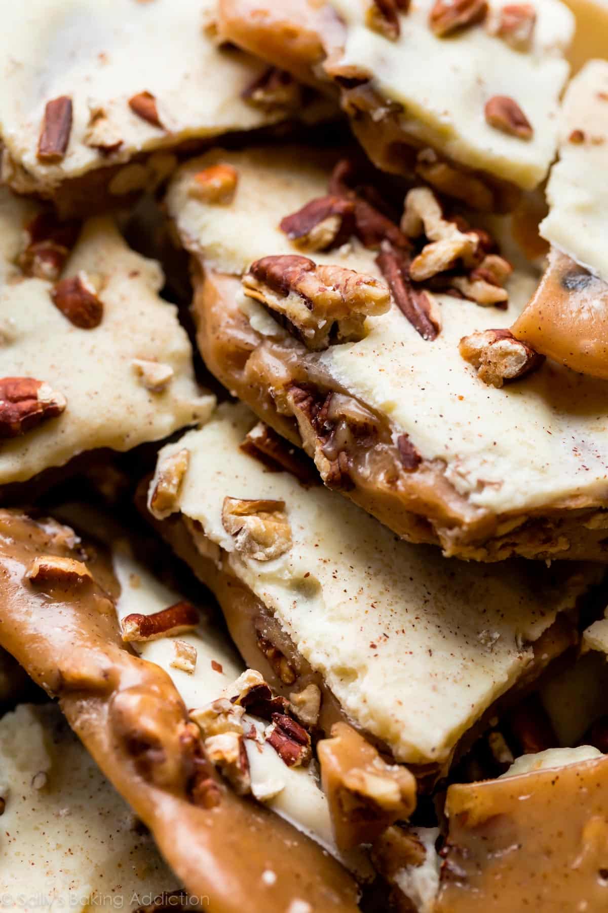 pumpkin spice toffee