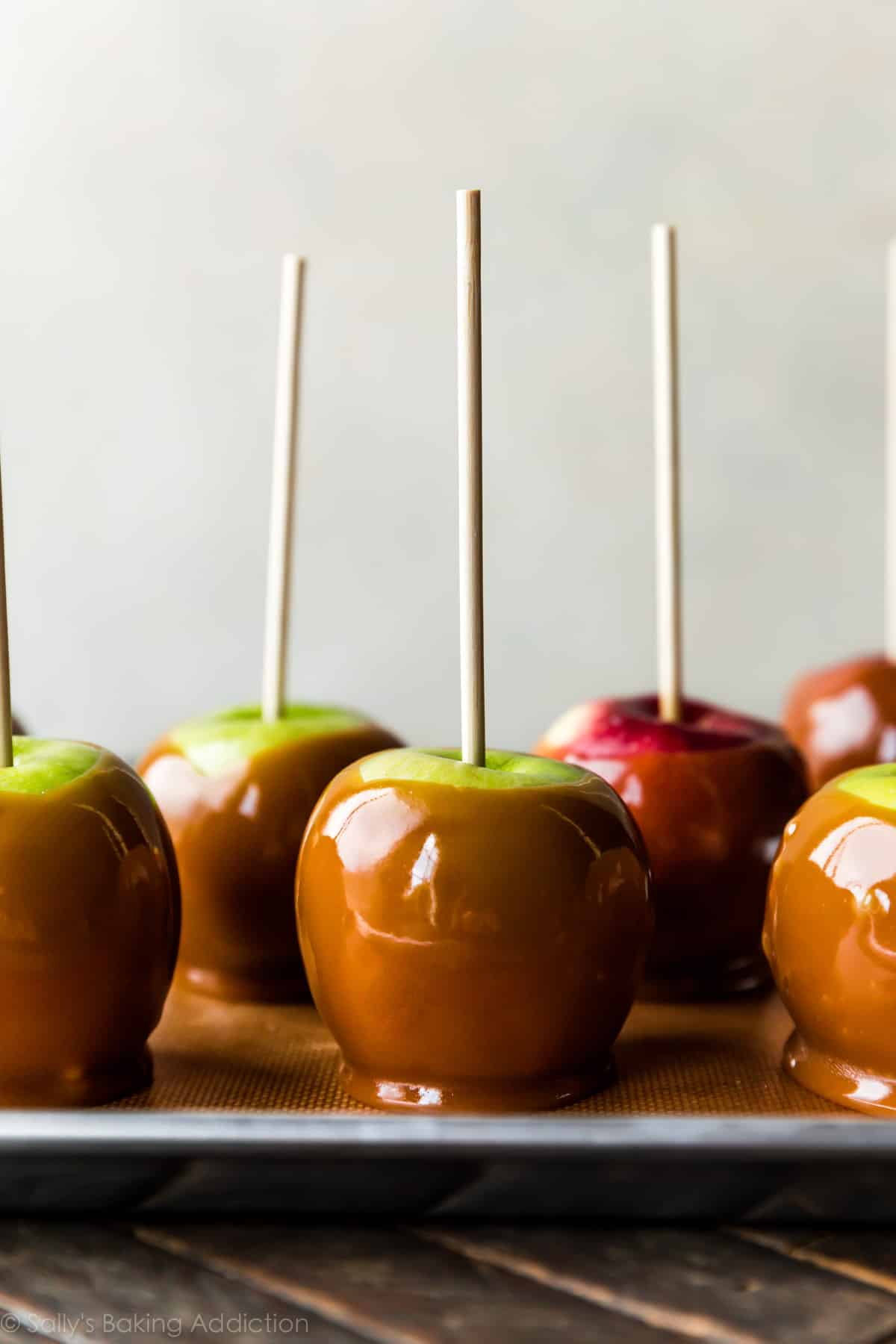 caramel apples
