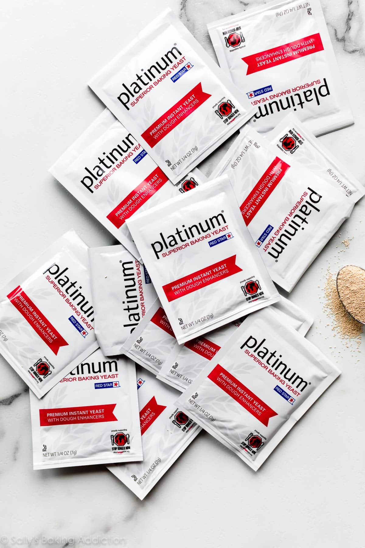 Red star yeast platinum packets