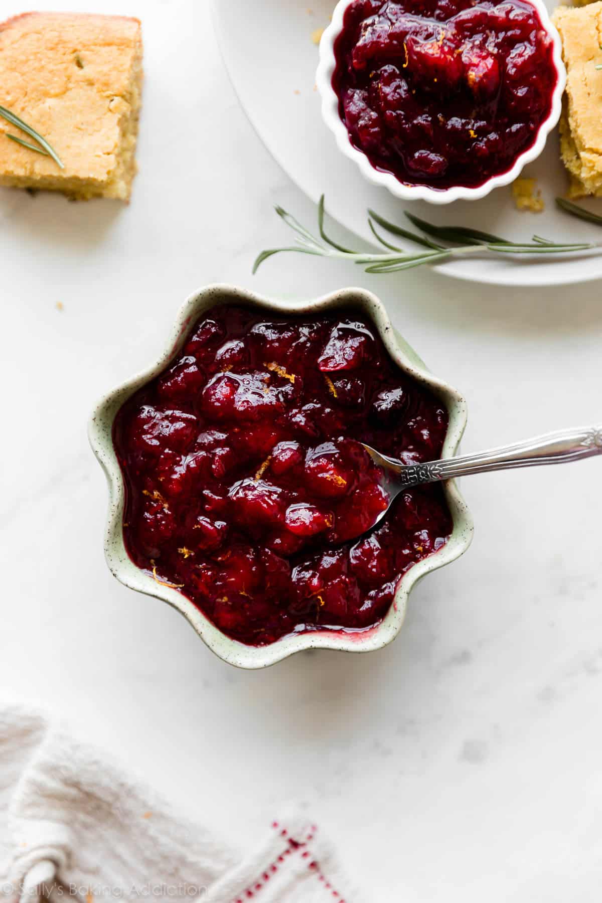cranberry sauce