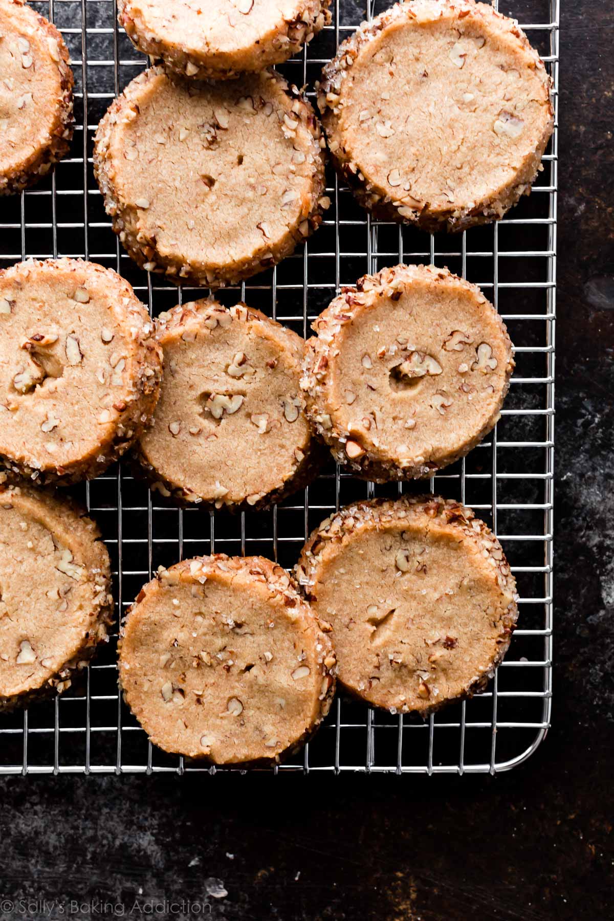 pecan shortbread cookies