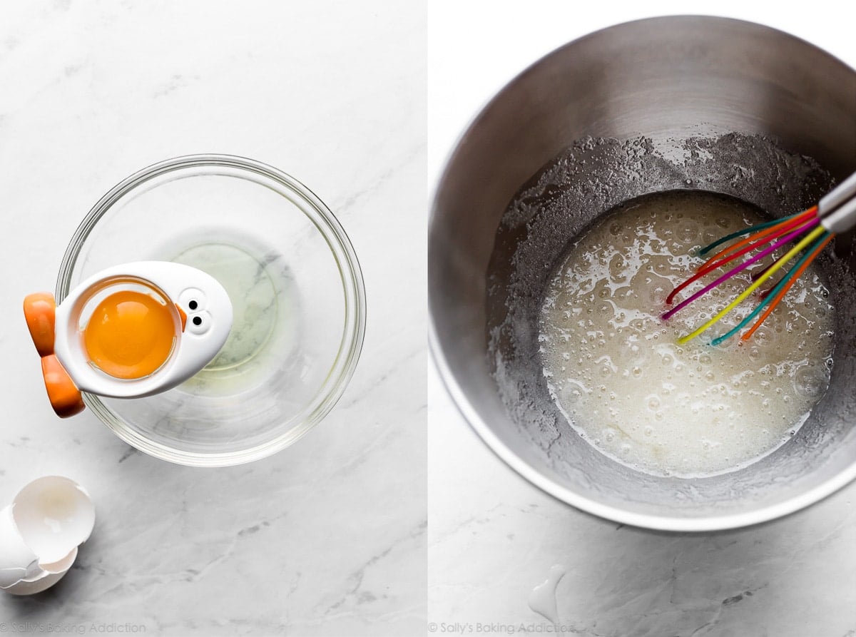 egg whites for meringue