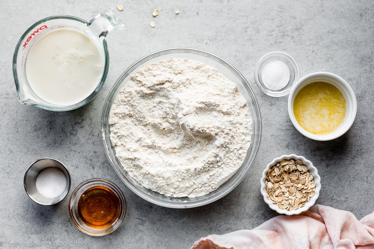 ingredients in no yeast bread