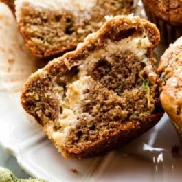 cream cheese zucchini muffins
