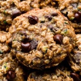 zucchini oatmeal chocolate chip cookies