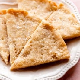 shortbread wedge cookies