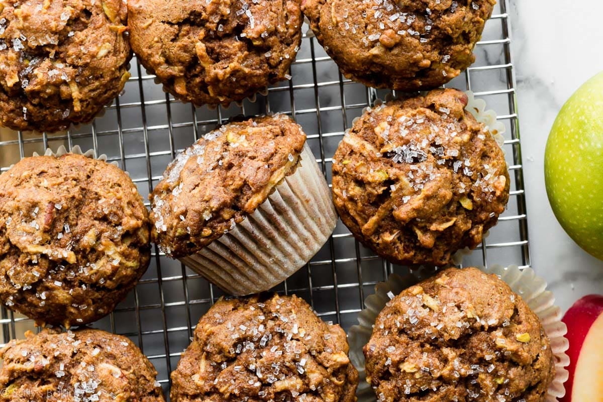 apple muffins.