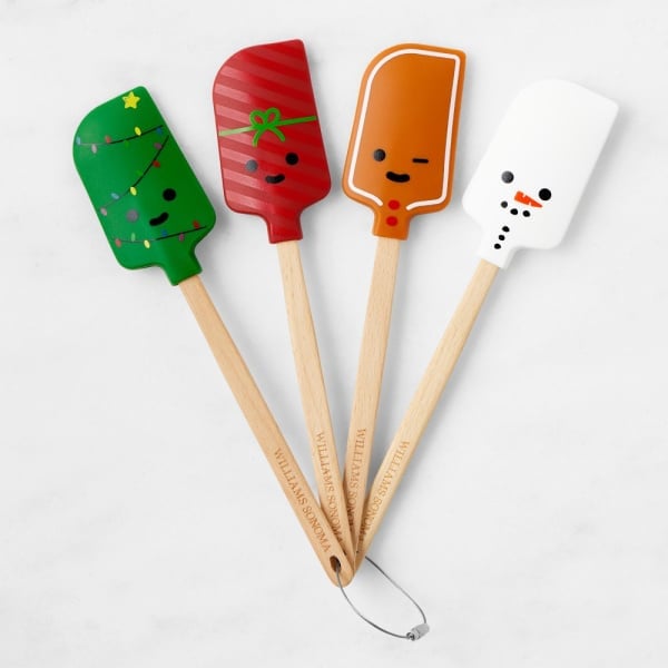 mini holiday spatulas.