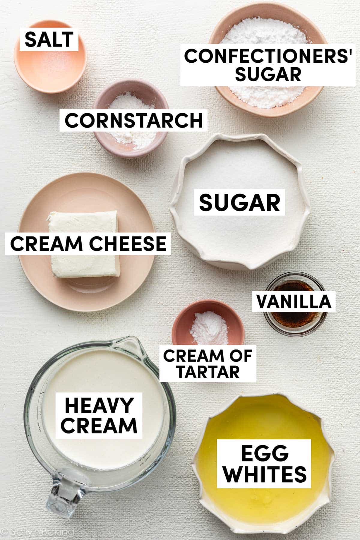 ingredients measured in bowls.